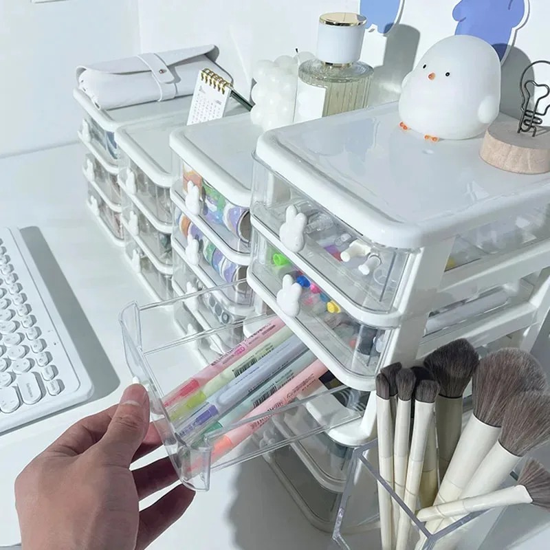 Kotak Penyimpanan Meja Rumah T - Desk Setup Organizer ulasan dan harga