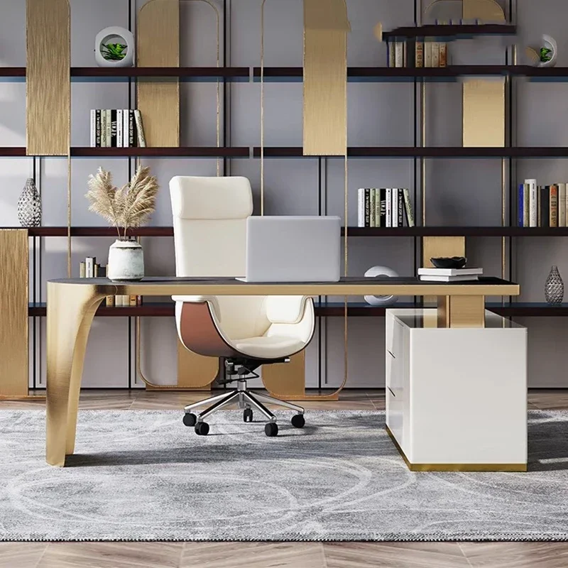 Meja Kantor Eksekutif Eropa, M - Desk Setup For Studying ulasan dan harga